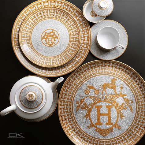 china hermes plates|authentic hermes plates.